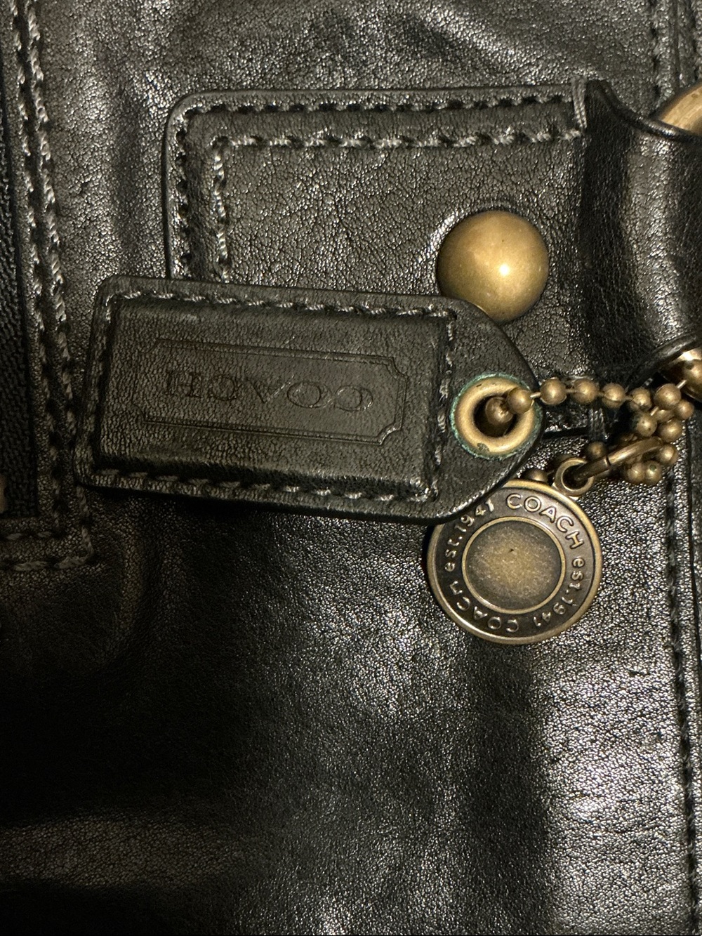 Coach 11131 Gigi Legacy 65th Anniversary Leather Tote - Picture 2 of 16